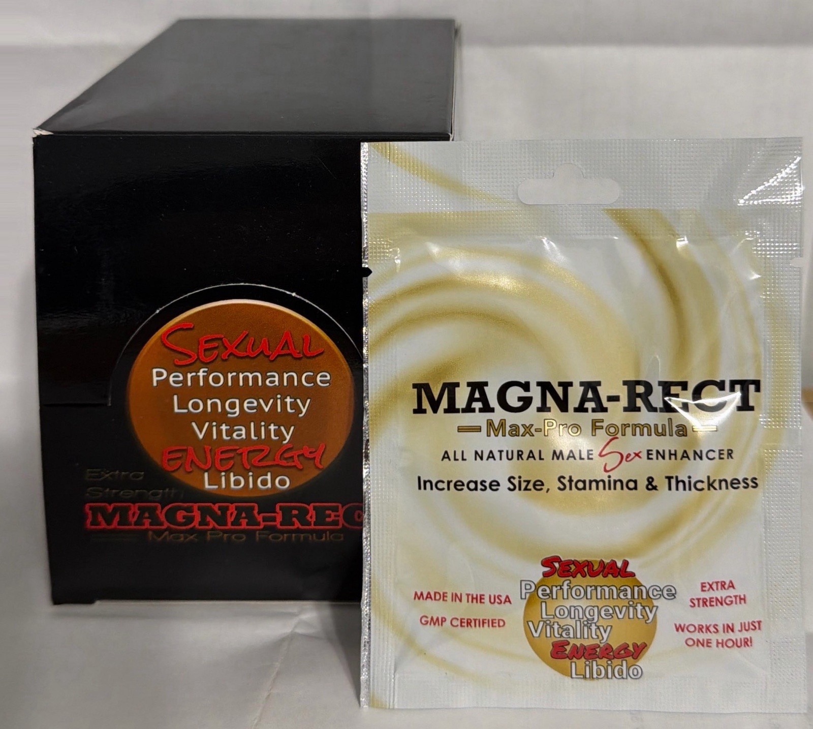 Magna-Rect Gold Max-Pro Premium  30 Pieces Display