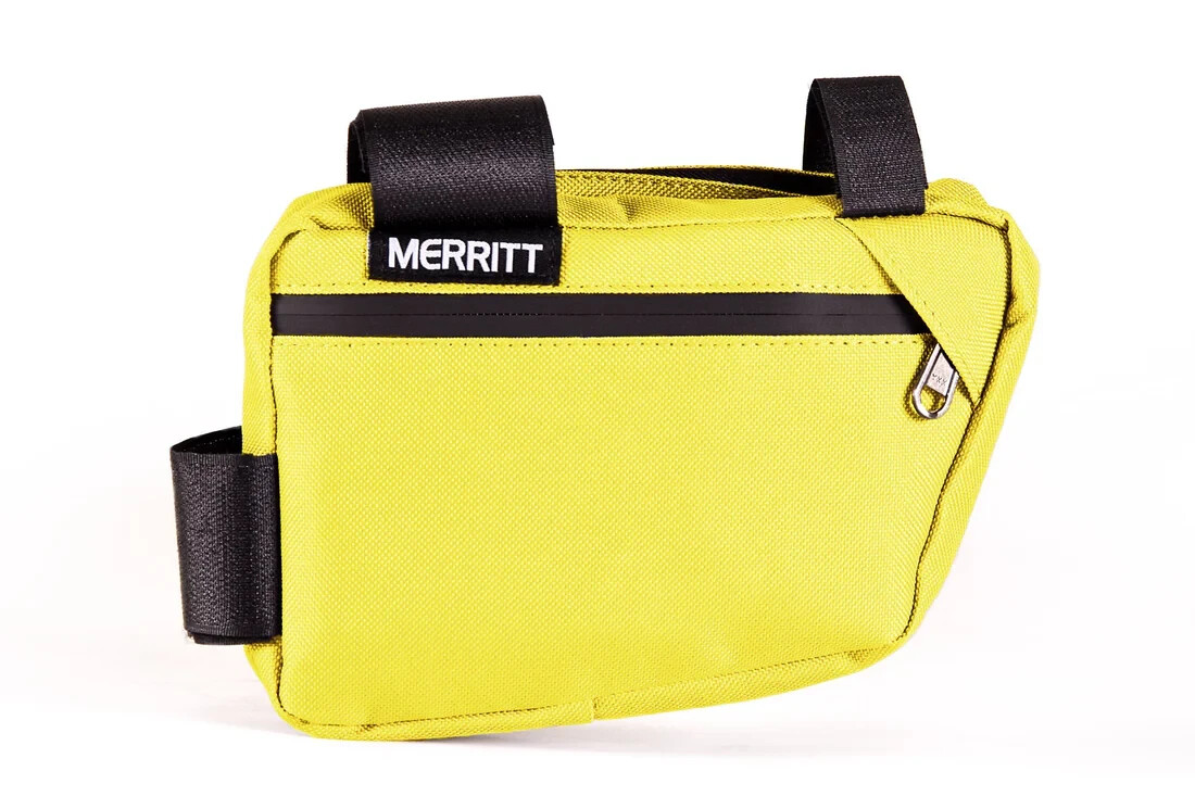 Merritt Corner Pocket Frame Bag BMX Wheelie Bike Theory SE Throne - YELLOW