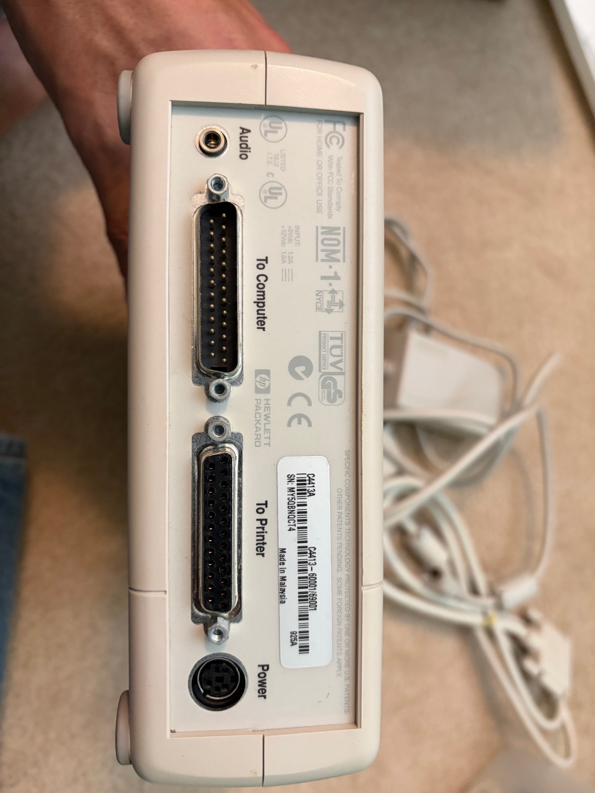 Hewlett Packard C4413A CD- Writer Plus - 7500 Series - Powers up as shown