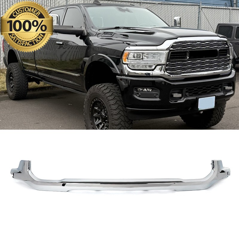 For RAM 2500 3500 2019-2024 Chrome Front Bumper Lower Grille Molding Trim New US