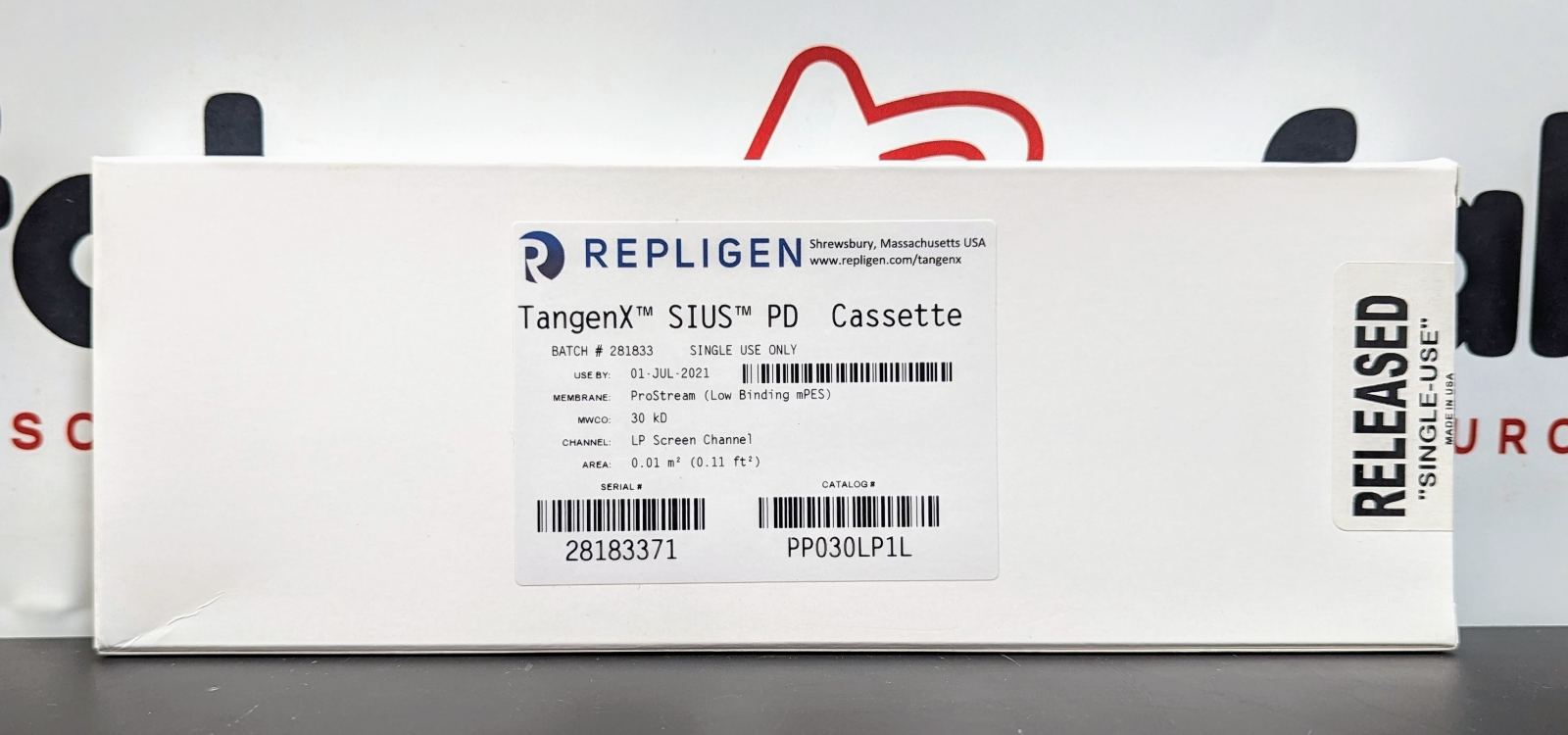 Repligen TangenX SIUS PD Cassette - PP030LP1L