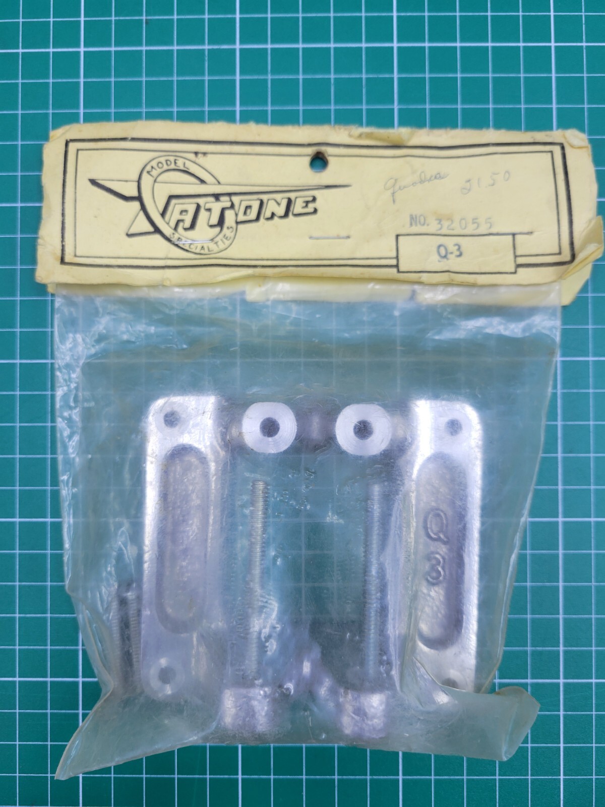 Tatone #32055 Q3 Cast Aluminum Engine Mount Quadra Gas RC Model Airplane