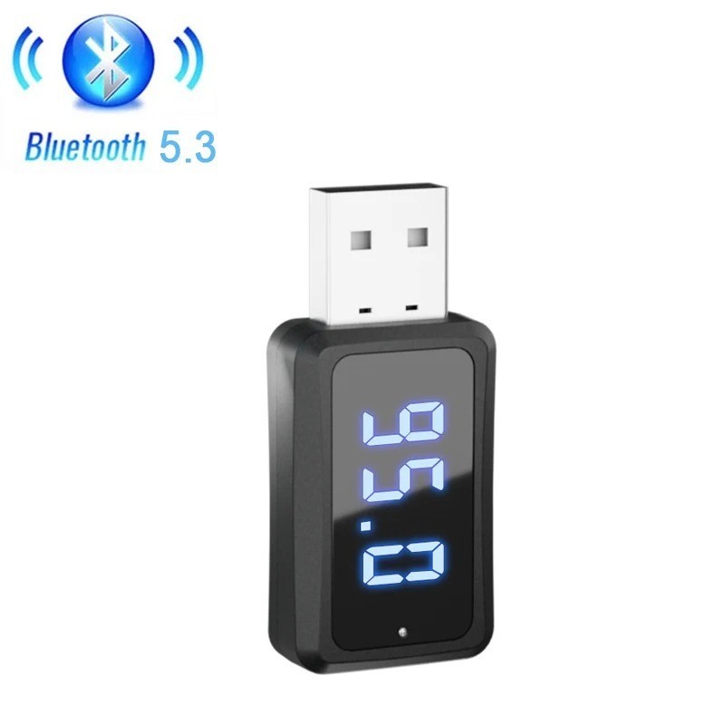 Bluetooth 5.4 Car Transmitter Receiver Handsfree Call USB Mini Wireless Audio