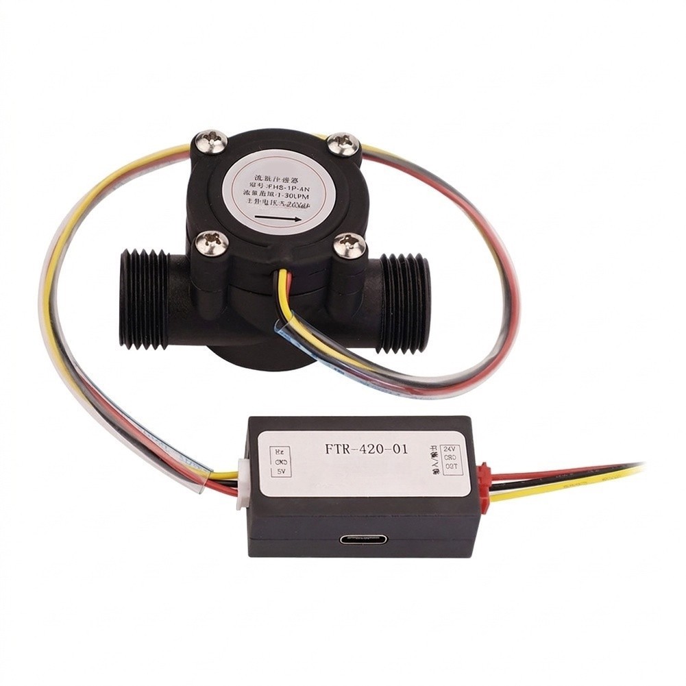 4-20mA Water Flow Sensor For Water Detection Applications Dual Signal Output