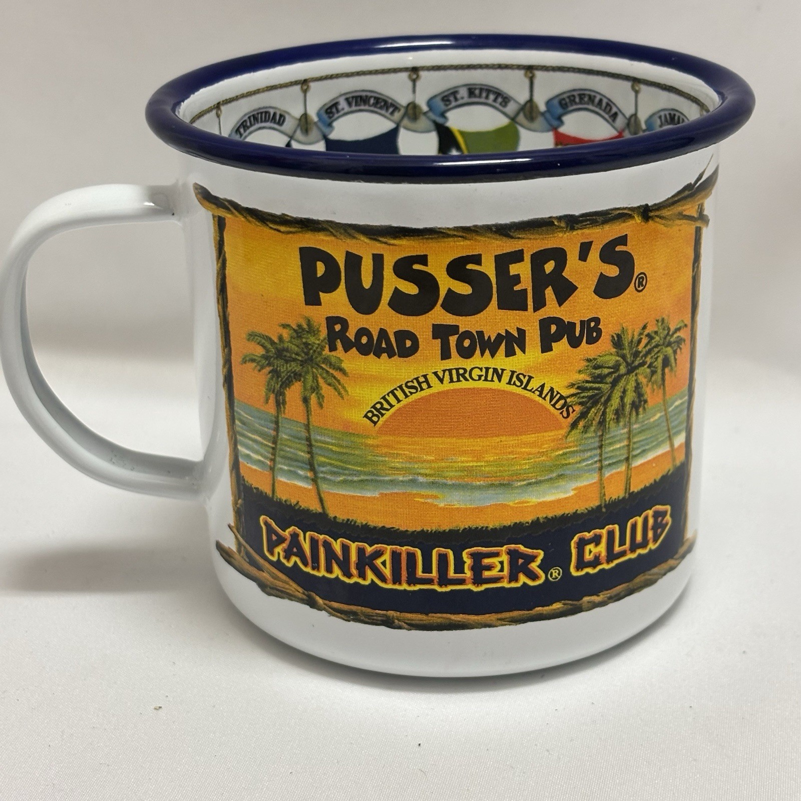 Pussuers Rum Pain Killer Club Tin Mug