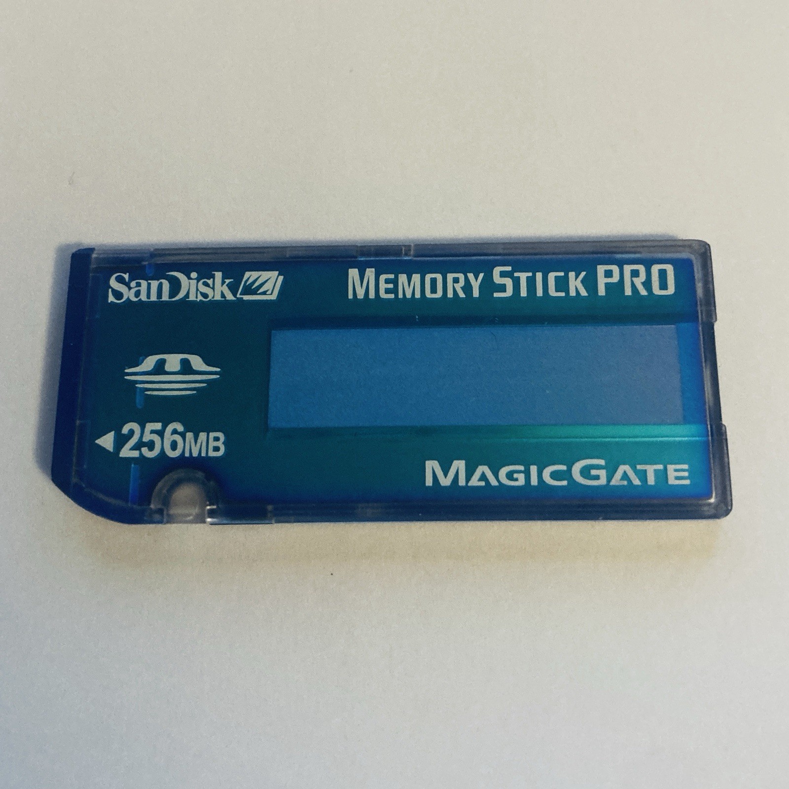 SanDisk Memory Stick Pro Magic Gate 256MB SDMSV-256 Genuine Camera Memory Card