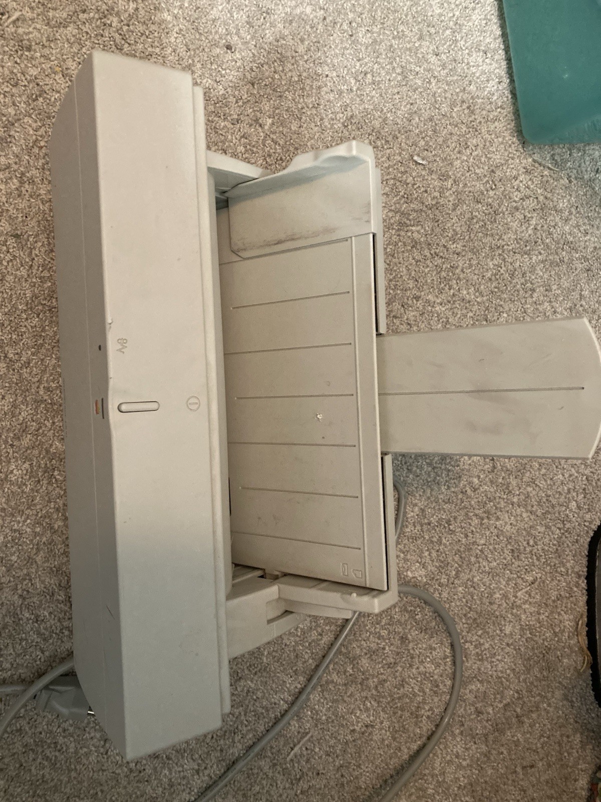 Vtg Tested Apple Stylewriter 1200 Computer Printer M2003 POWERS ON Moves On Rail