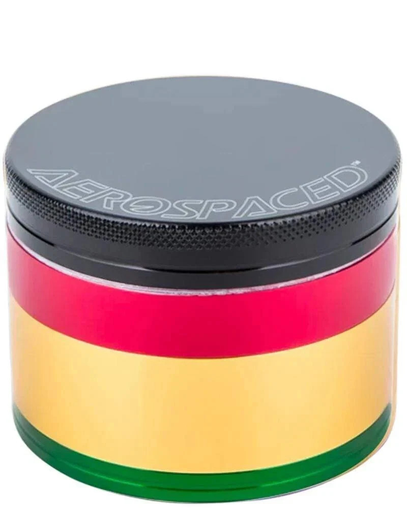 2" 50mm  AEROSPACED Rasta Aluminum 4 Piece Grinder