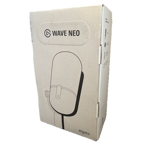 Elgato Wave Neo Microphone: Video Game Hardware Accessory for PC & Android