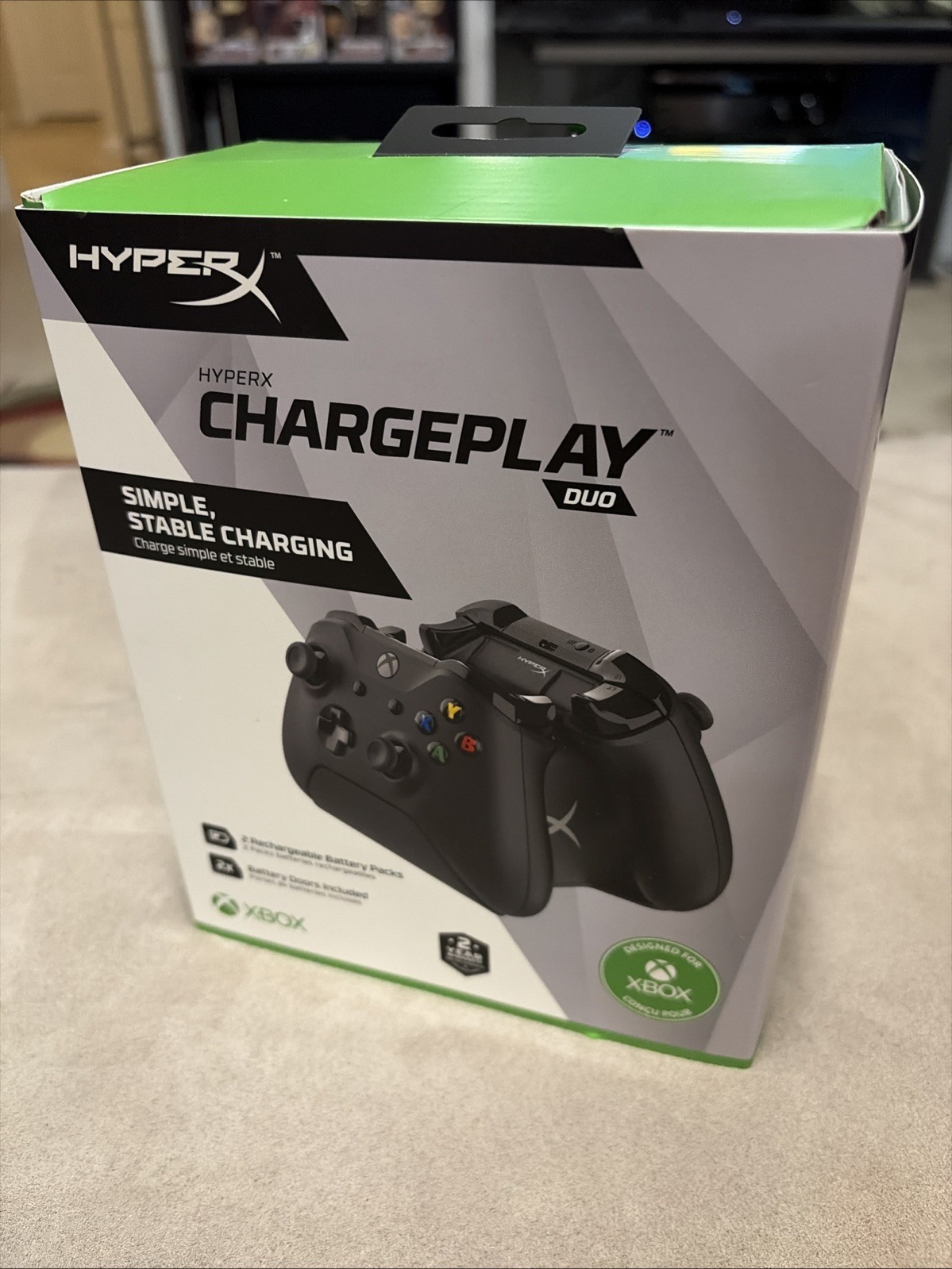 HyperX ChargePlay Duo Dual Charger Station Xbox Series X|S Xbox One - Brand New