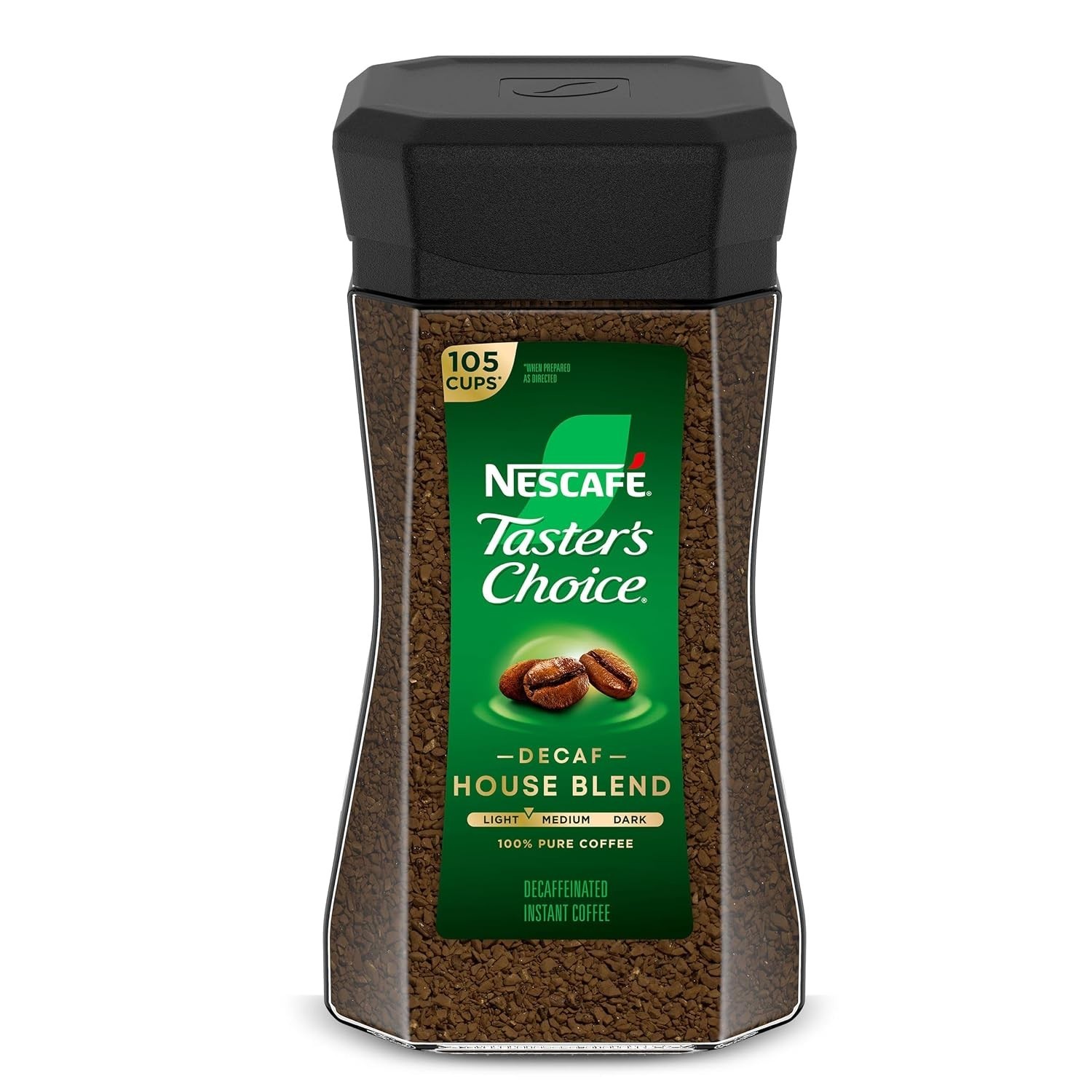 Taster's Choice Instant Coffee Medium Light Roast Coffee 2 Jars (7 Oz Each)