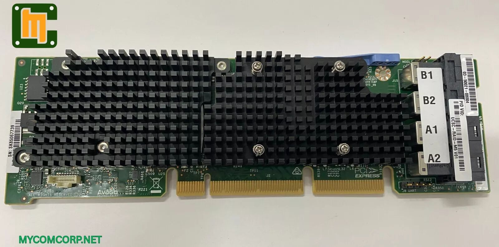 Cisco UCSC-RAID-M5 V01  30-1565-01 12GB/S SAS Modular RAID Controller
