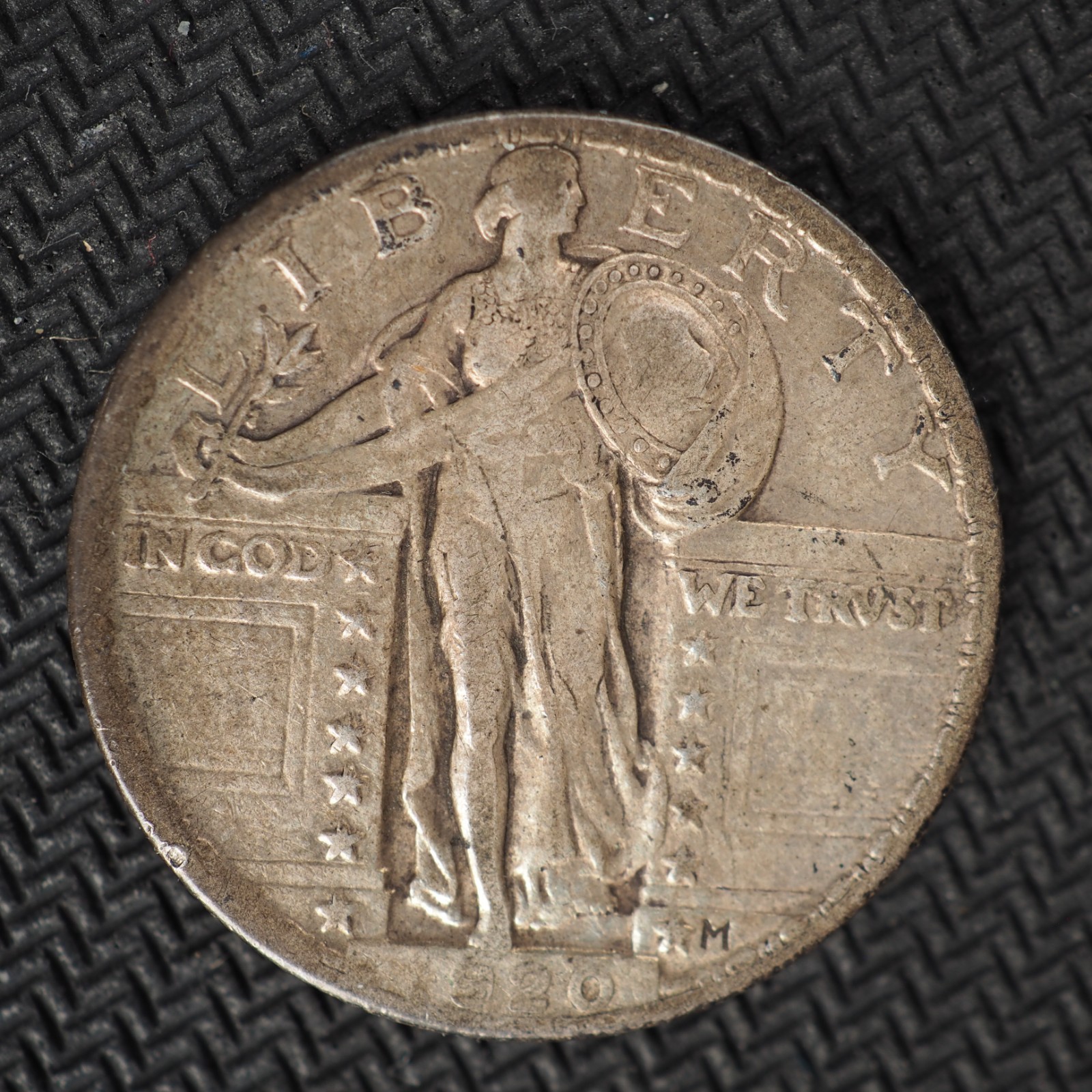 1920  *P*  STANDING LIBERTY QUARTER DOLLAR  *NICE *  - FREE SHIPPING! C3246