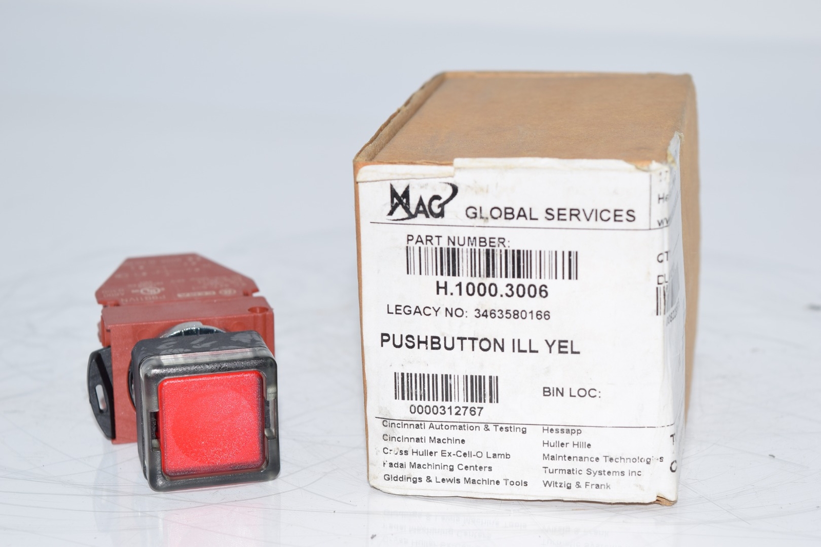 NEW MAG H.1000.3006 Pushbutton