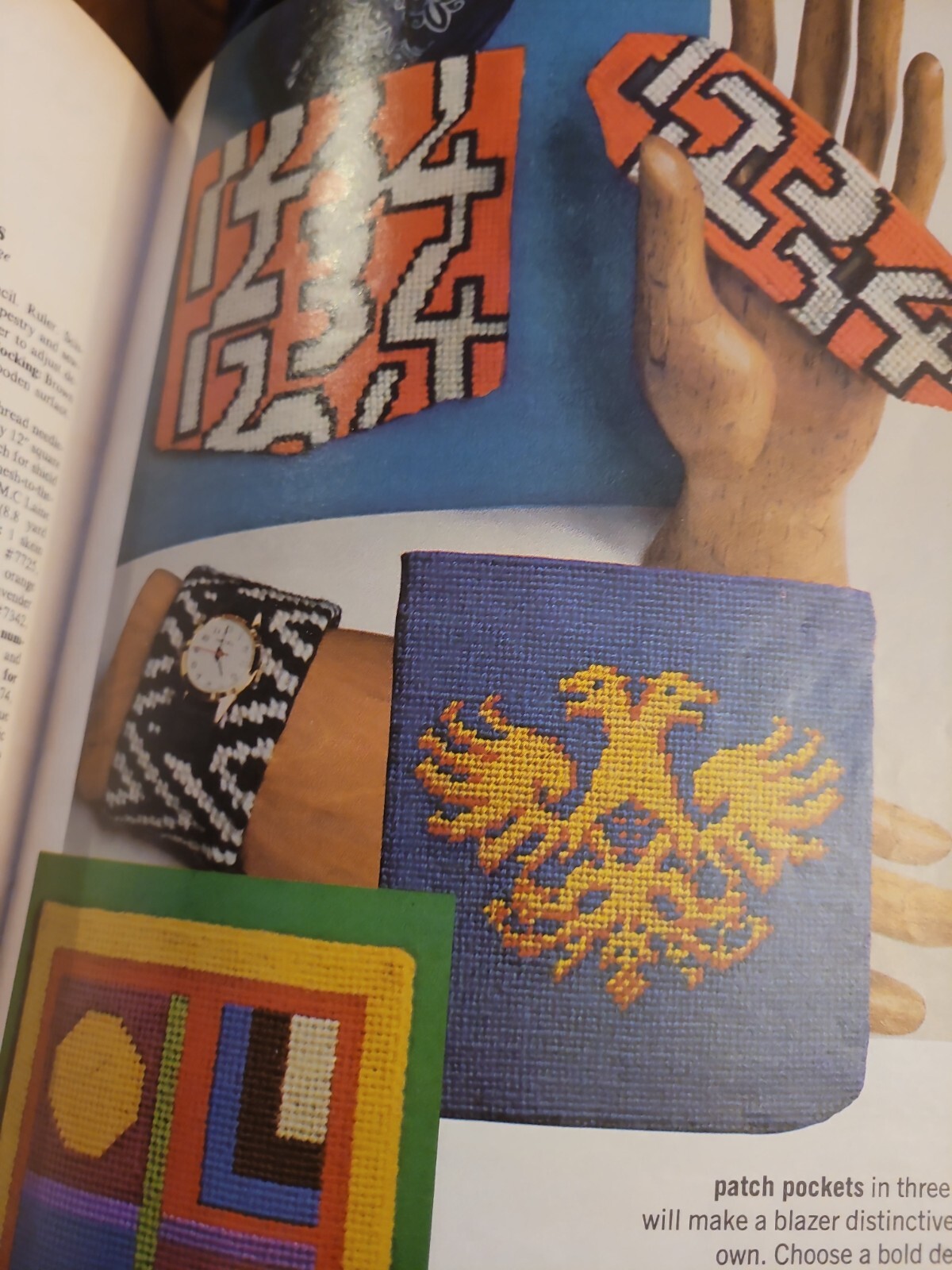 VINTAGE 1974 MCCALL'S NEEDWORK & CRAFTS NEEDLEPOINT VOLUME 3 B2