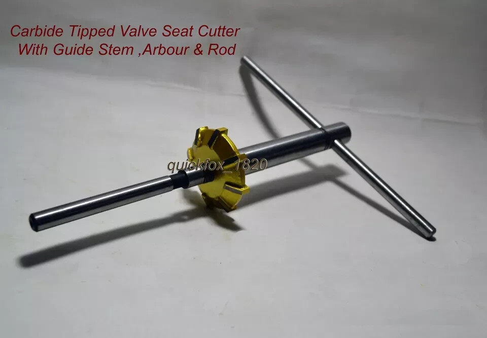 HONDA ACTIVA VALVE SEAT CUTTER SET CARBIDE TIPPED 24,28 mm 45 DEG 25 MM 70 DEG