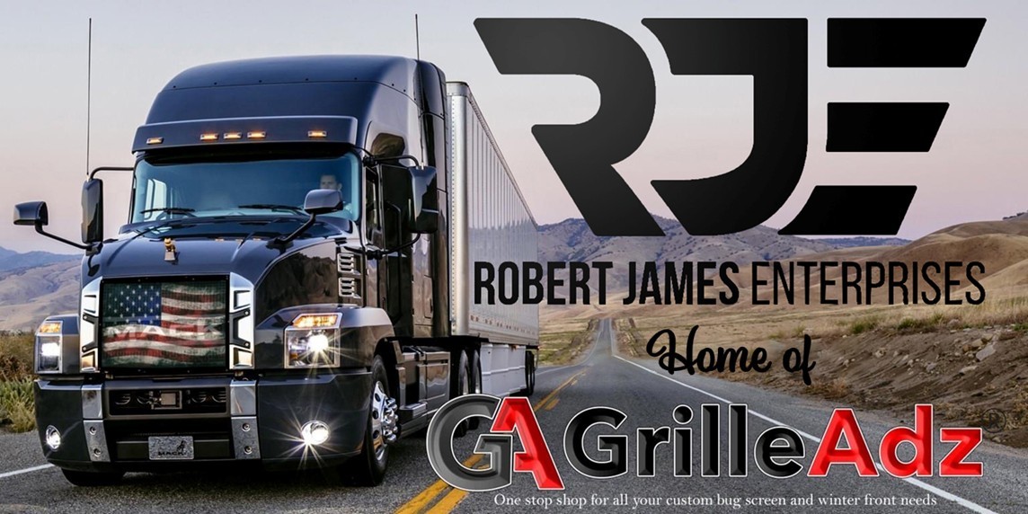 Premium GrilleAdz USA Eagle Patriotic Head Bugscreen for Peterbilt 589