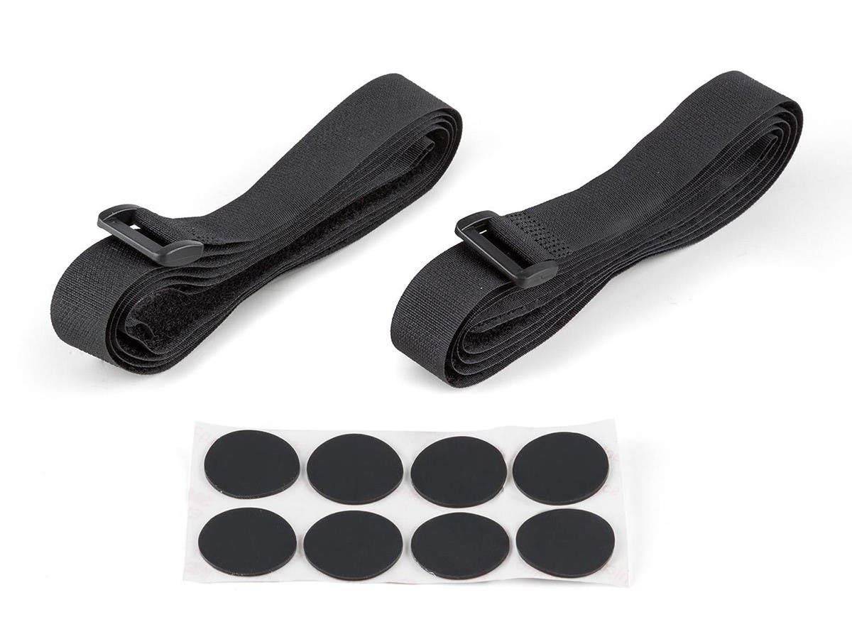 Monoprice Elements Speaker Stand - 28 Inch Pair, Cable Management, Black