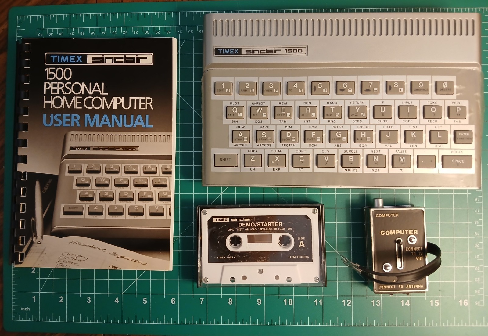 Vintage Timex Sinclair 1500 Personal Computer With Composite Video Output