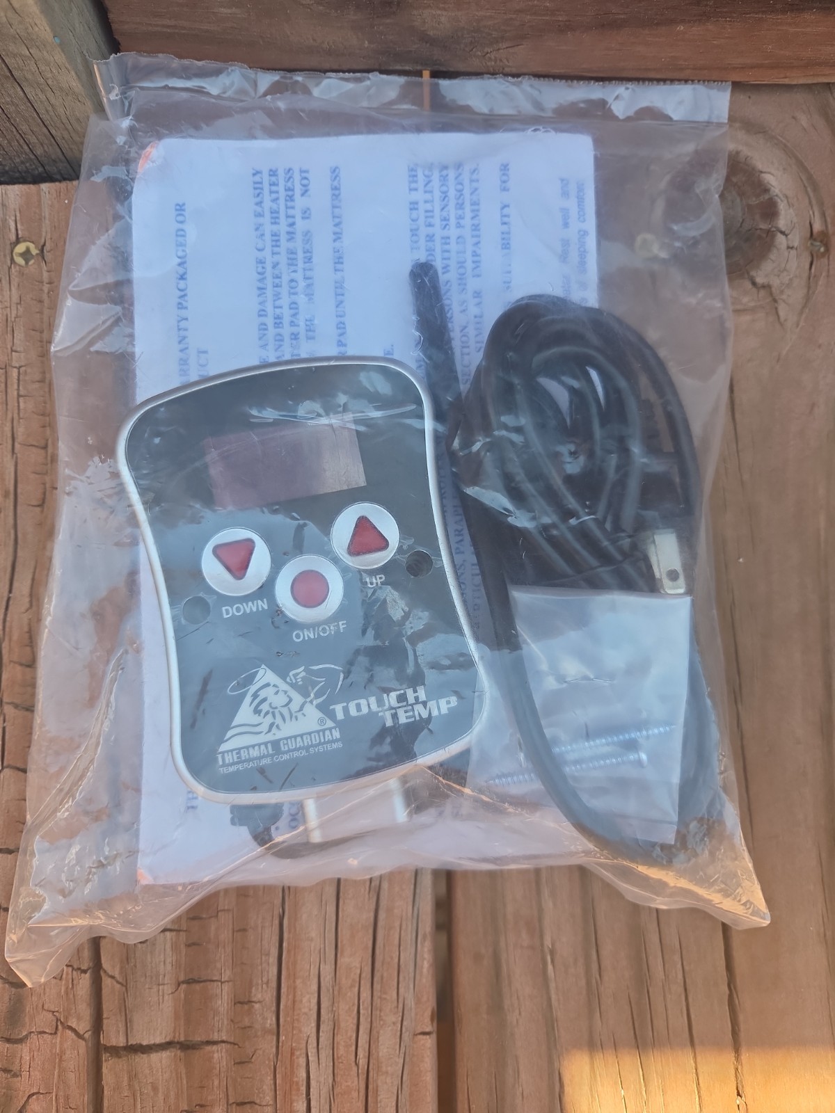 InnoMax Thermal Guardian Touch Temp D Replacement Waterbed Heater Control Unit