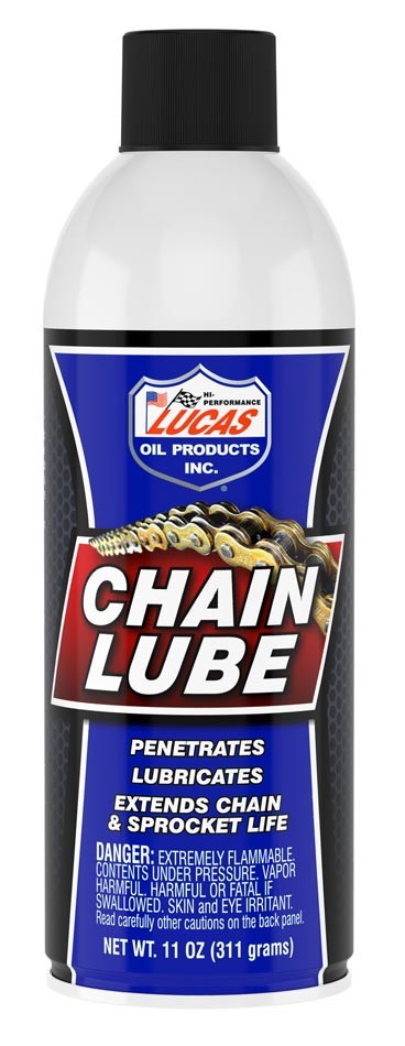 LUCAS OIL 10393 CHAIN LUBE AEROSOL/12X1/1
