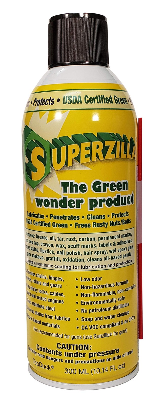 300 ML (10.14 oz) Aerosol Can of Superzilla The Green Wonder Product