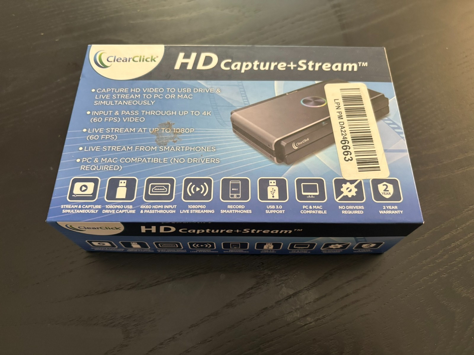 ClearClick HD Capture+Stream