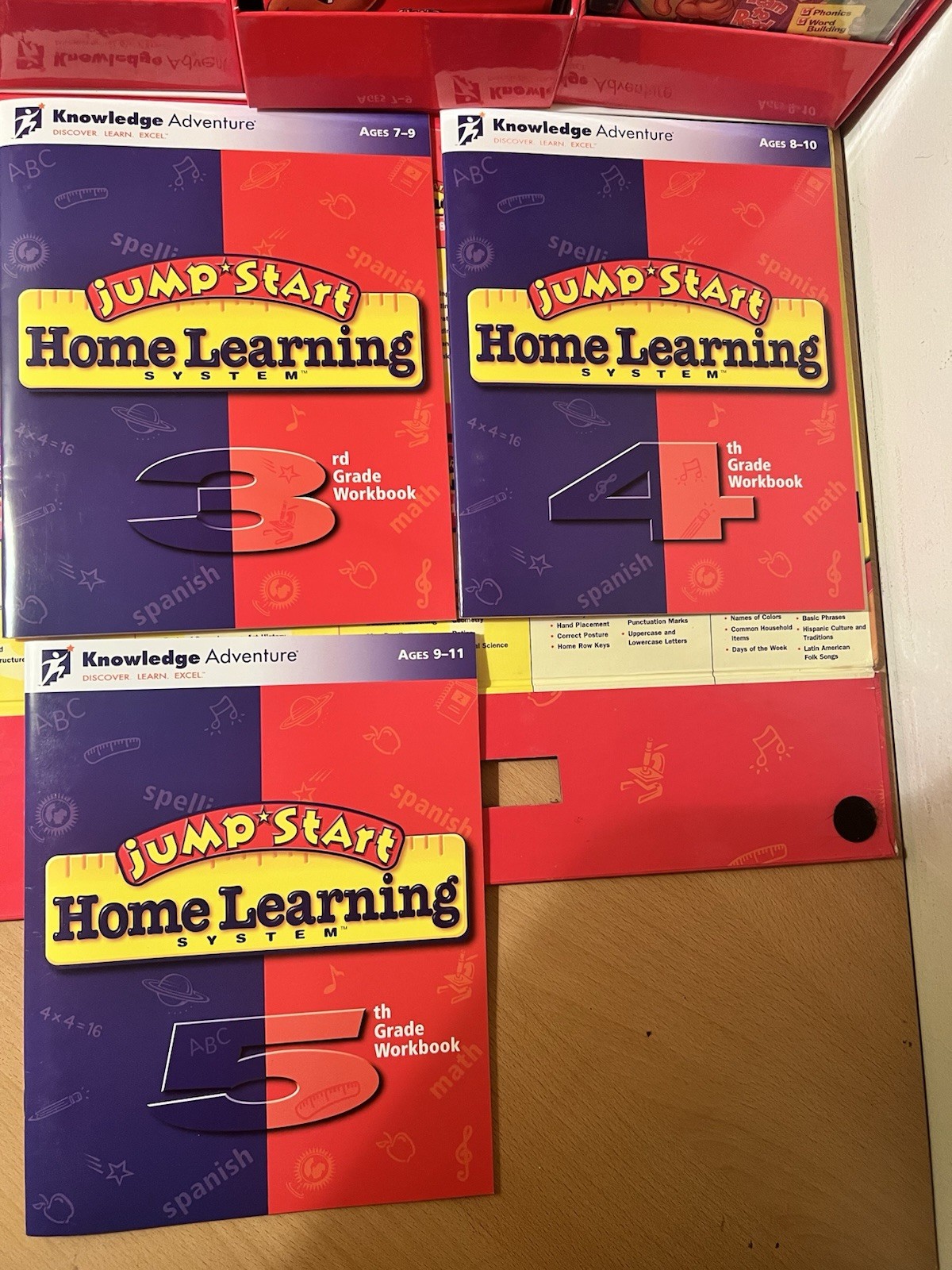 vintage JumpStart Learning System 12 CD-ROM Box Set Missing One CD Most Sealed.