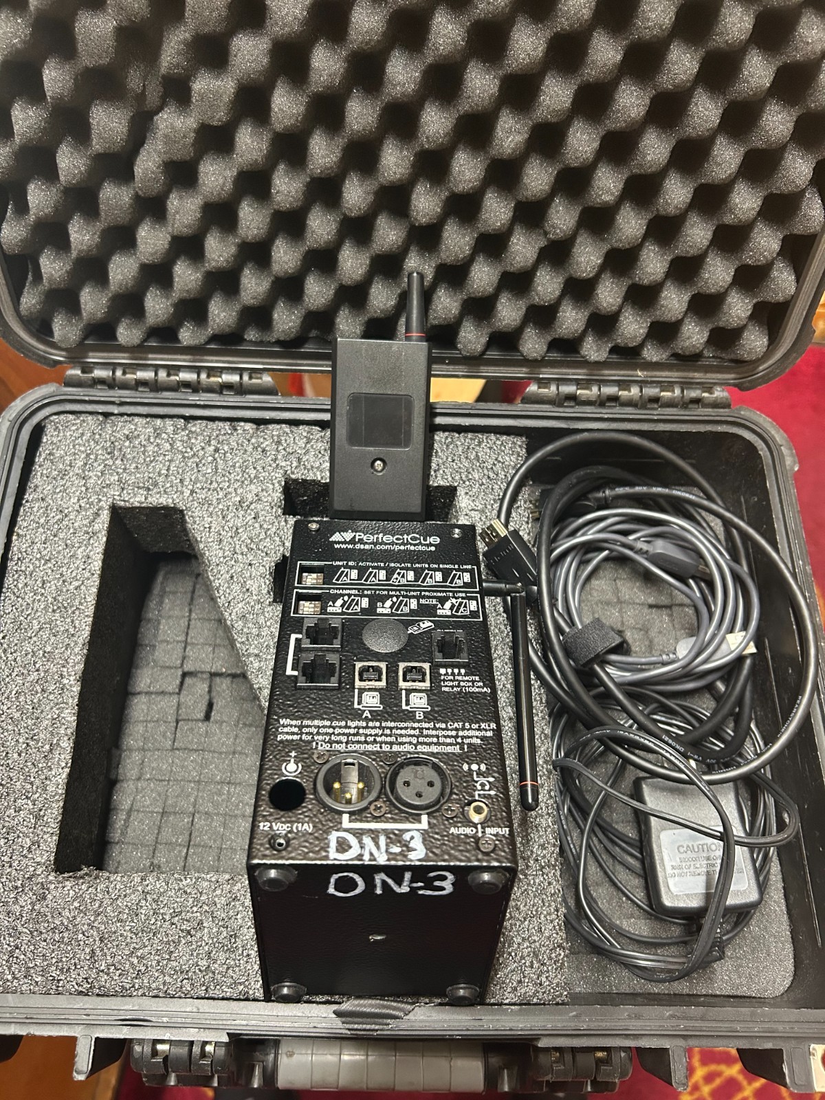 DSAN PC-SYS-AS3 Perfect Cue System Light &Sound Signaling System 3-Button