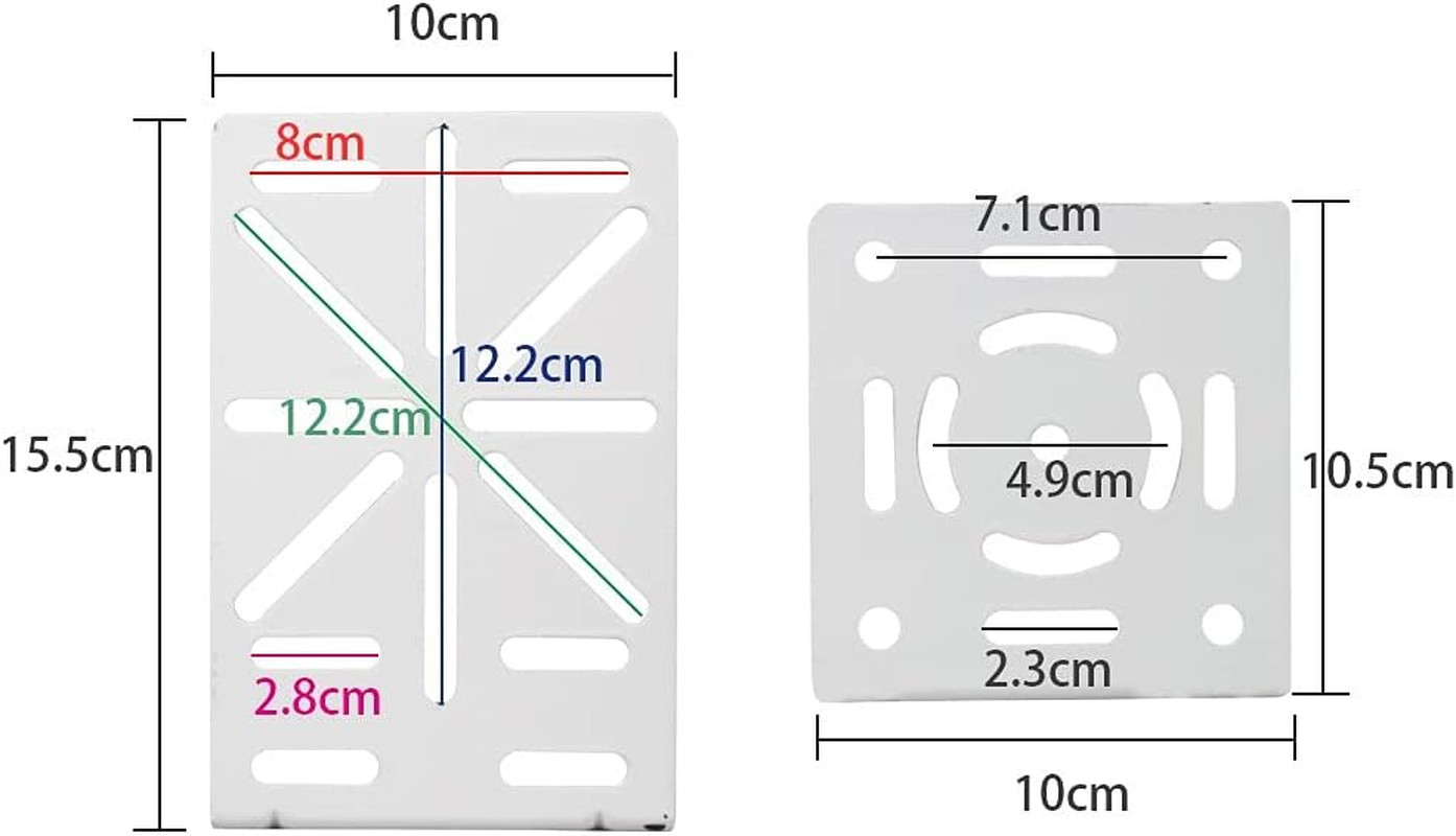 L-Shape Dome Camera Bracket,Universal Wall Ceiling Mount Bracket for Security CC