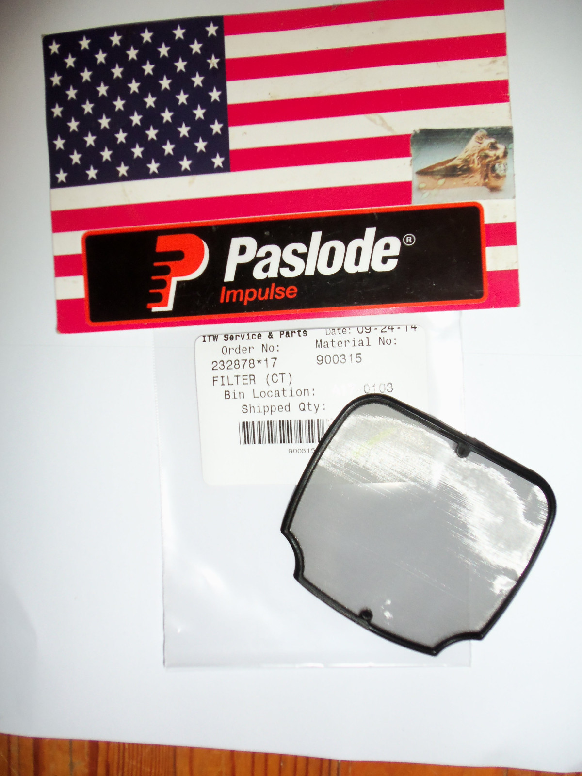 Paslode Part # 900315 Filter