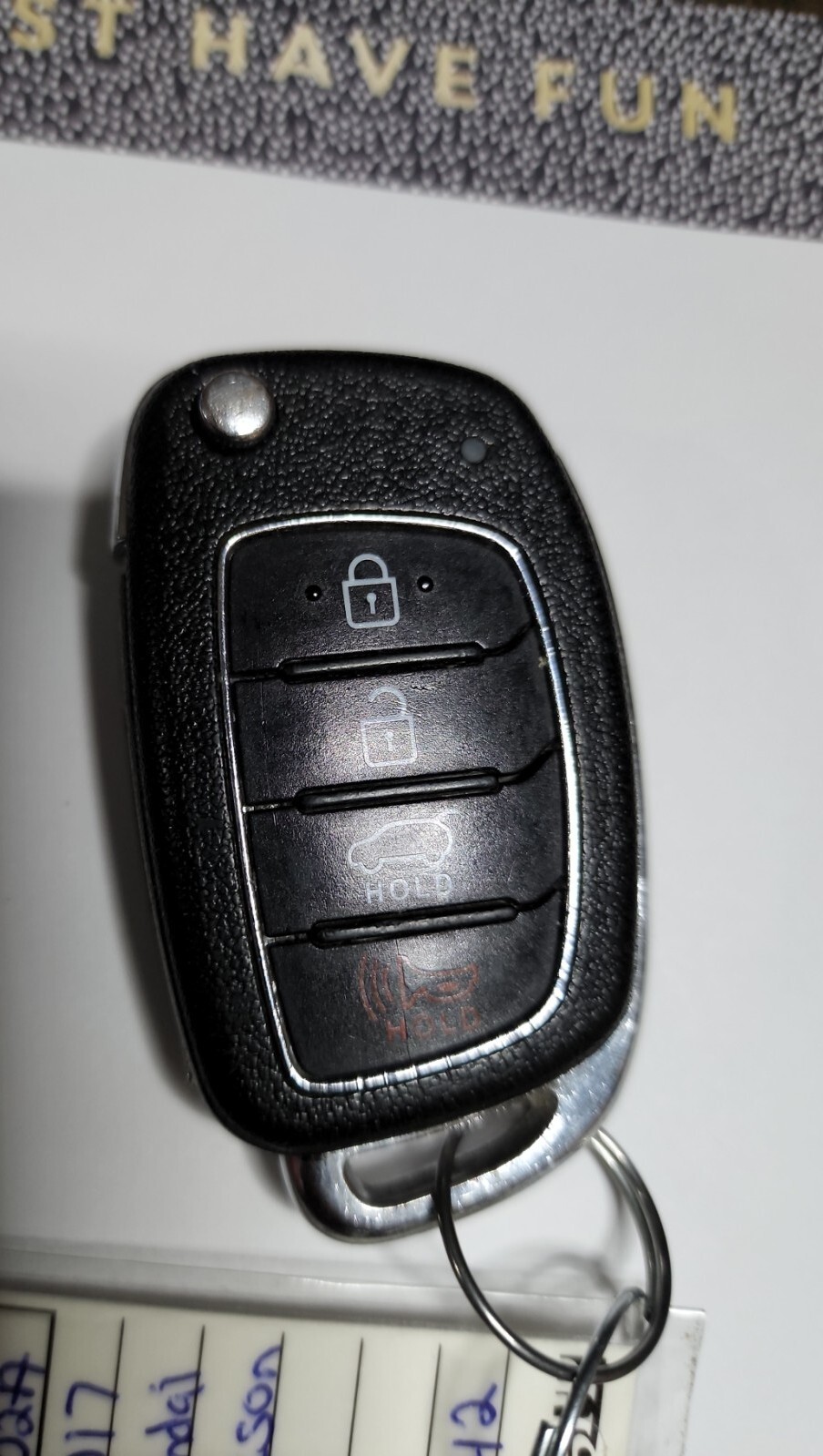 95430-D3010 OEM Hyundai Tucson Keyless Entry Fob FCC ID: TQ8-RKE-4F25