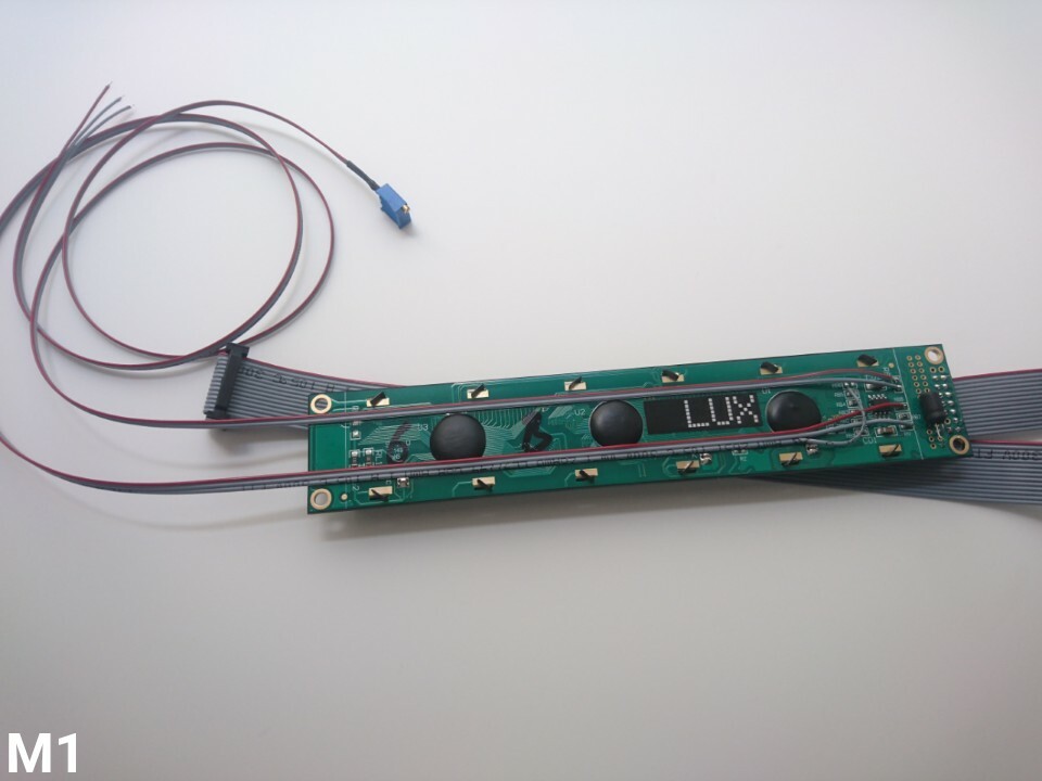 Korg M1 M1R M1REX (Super Enhanced Black) LUX PMVA LED Display !