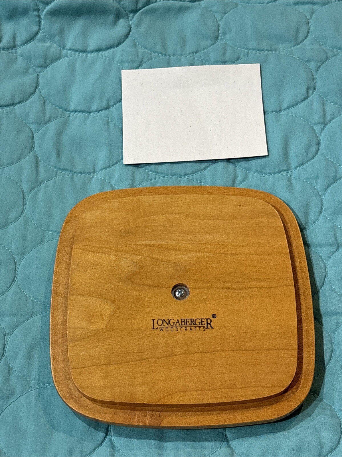 Longerburger Basket Medium Spoon Wooden Lid
