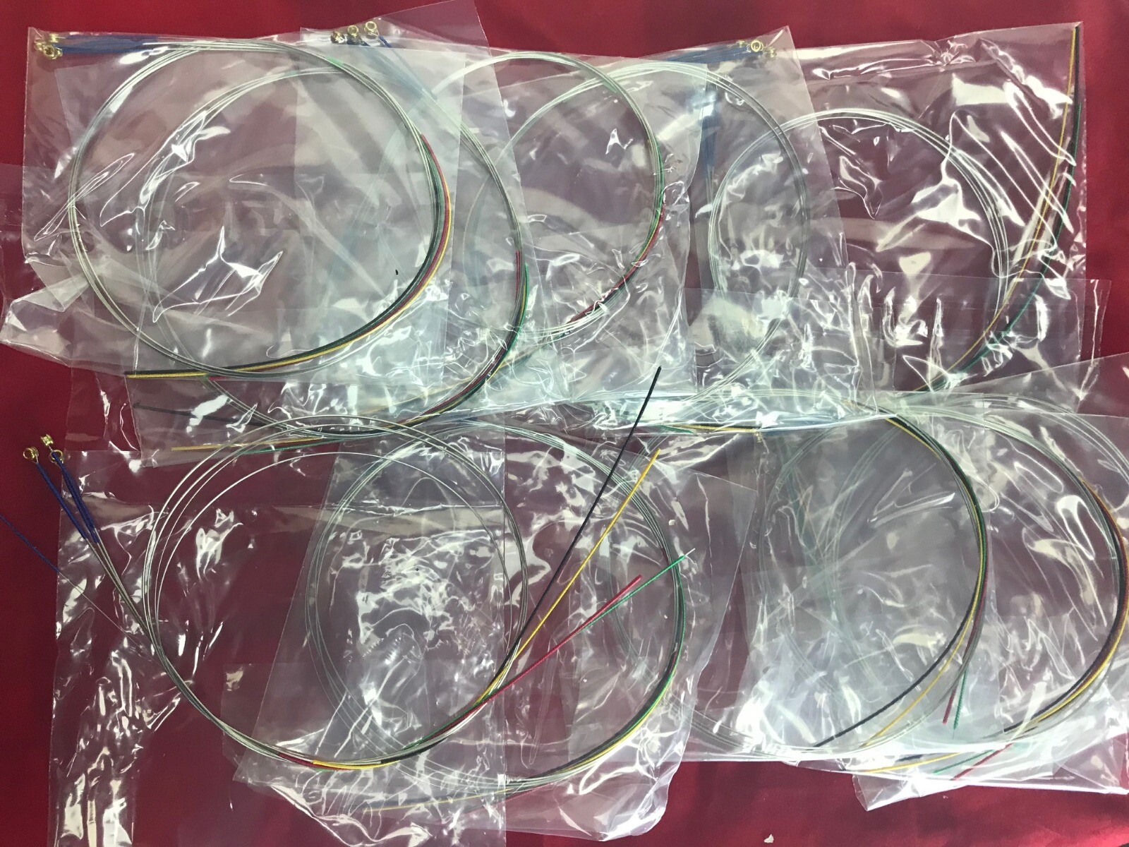 100% Authentic 50  sets Prelude Violin String Set 4/4 E Ball Medium