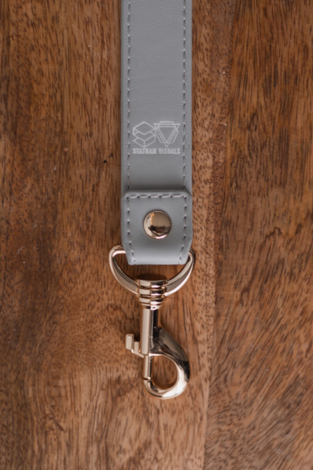 Camera Strap - Neck Shoulder Leather Grey Gray Stylish Classy Unique