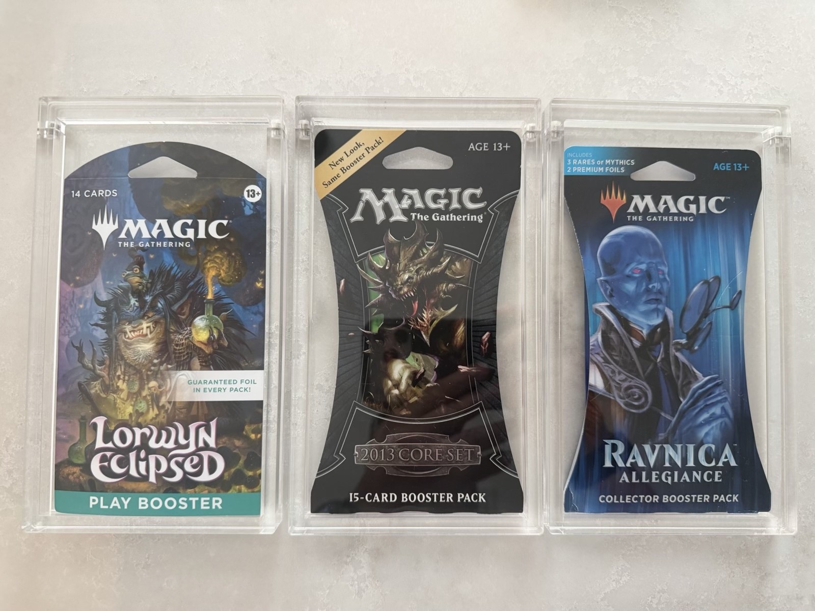 Acrylic Case Blister Pack Display