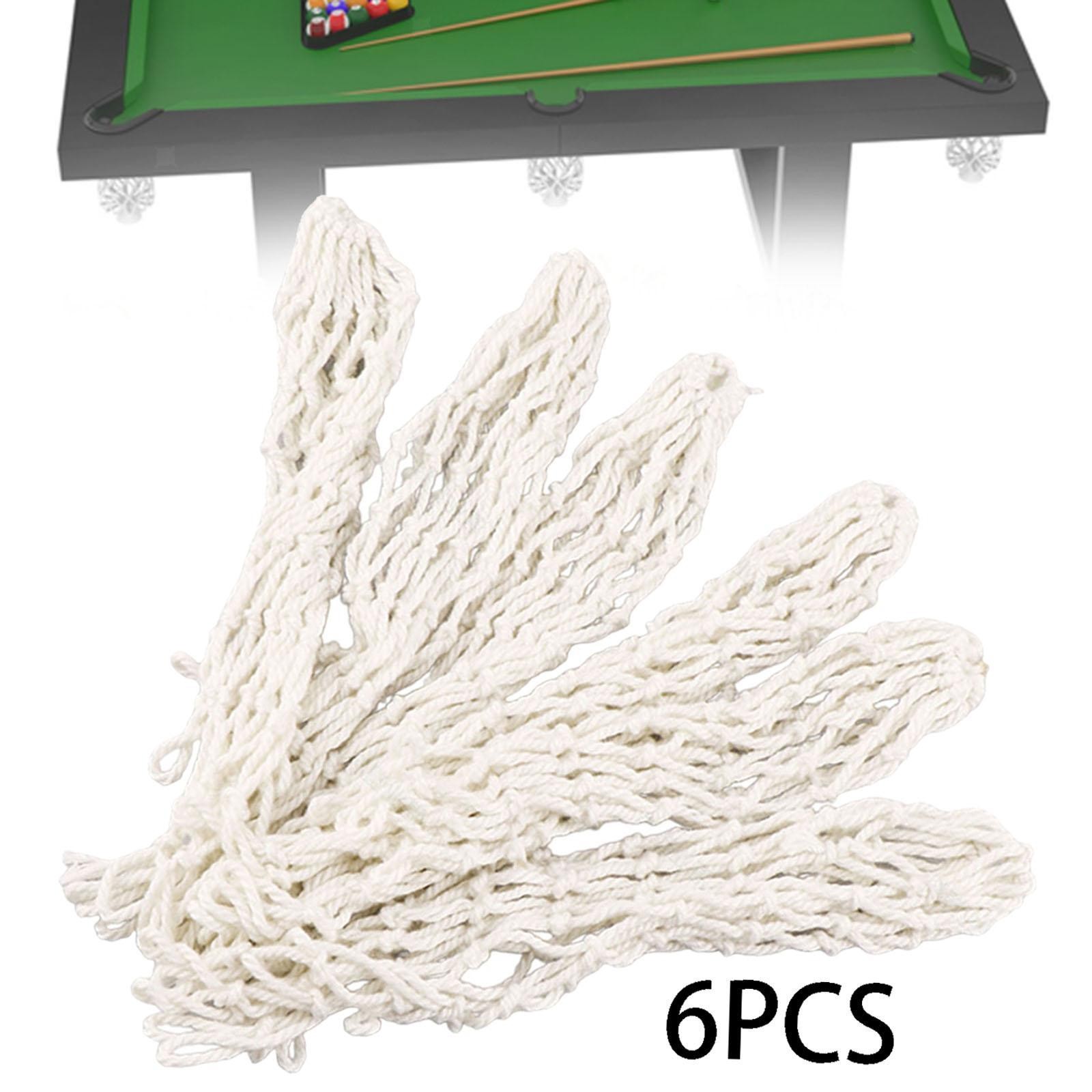 6Pcs Billiards Nets Supplies for Billiards Beginners Billiards Enthusiasts