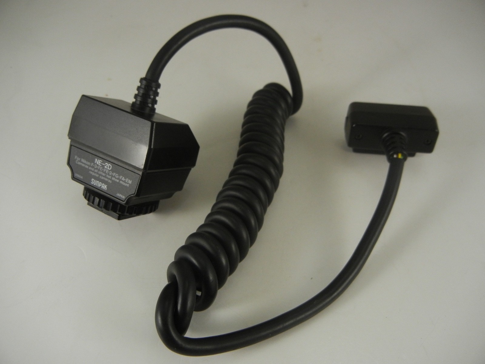 Sunpak 622 and 555 Flash NE-2D Mikon Interface Module & EX-11 Extension