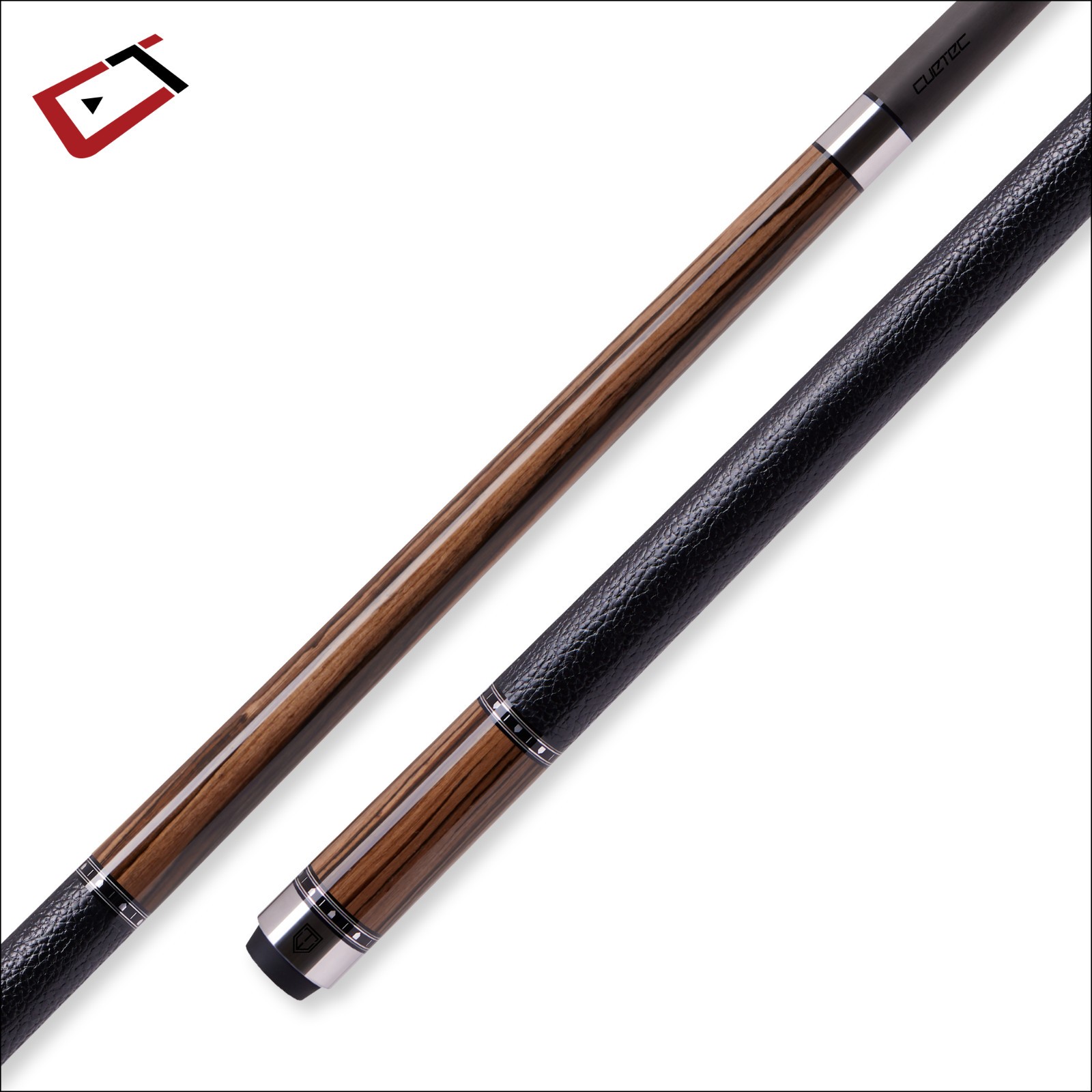 New Cuetec Cynergy Truewood Ebony 2 Cue - 12.5mm Carbon Shaft - 95-104LW - Wrap