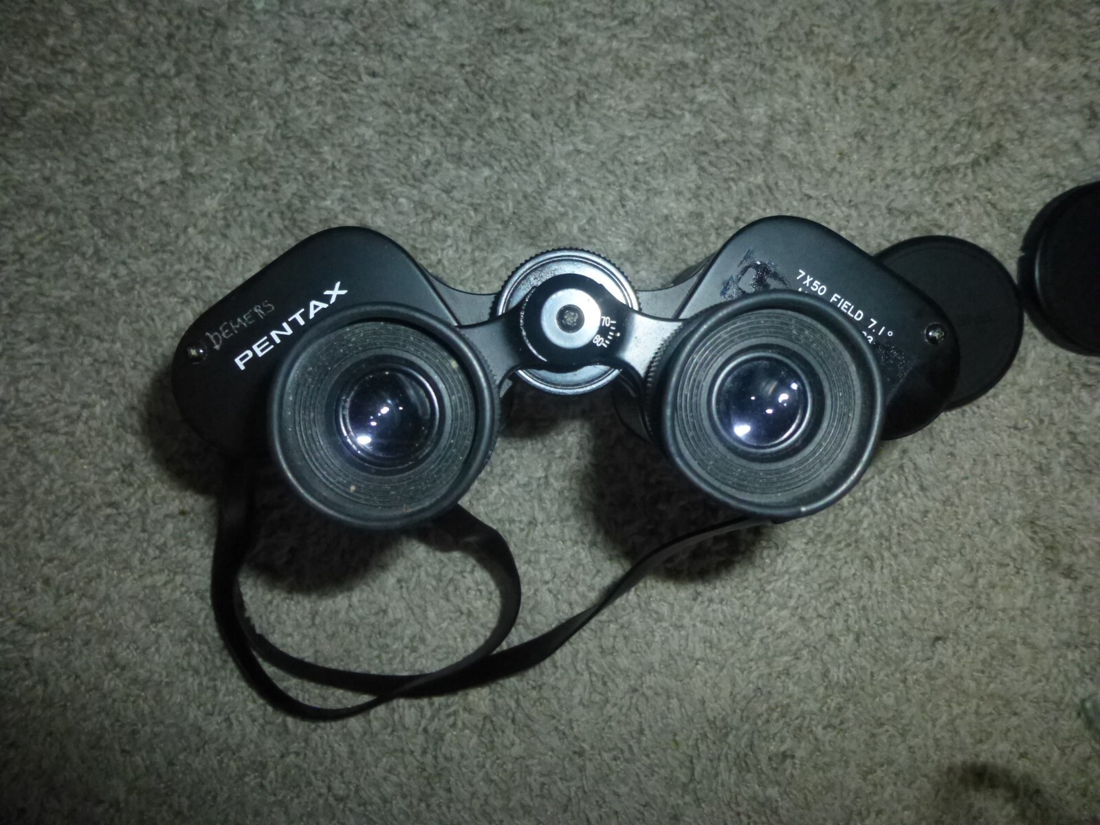 Vintage Pentax 7 x 50 Model No. 593 Binoculars Japan