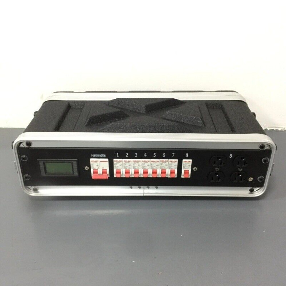 Aluminum US Single Phase Power Distributor Box Edison Power Distribution Box