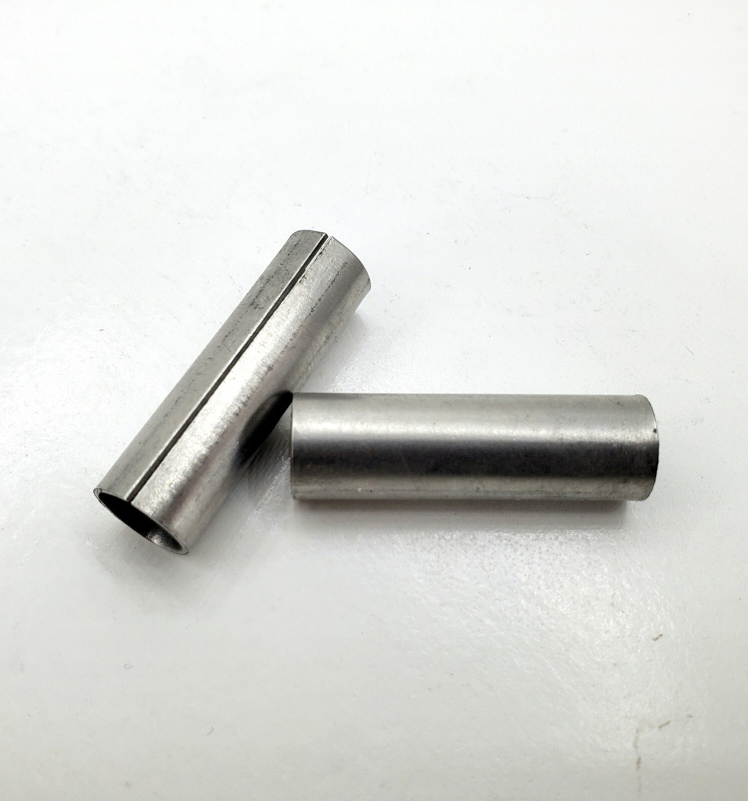 Pair NEW 3/8" Steel Ramrod Thimbles Half Stock Flintlock Percussion Muzzleloader