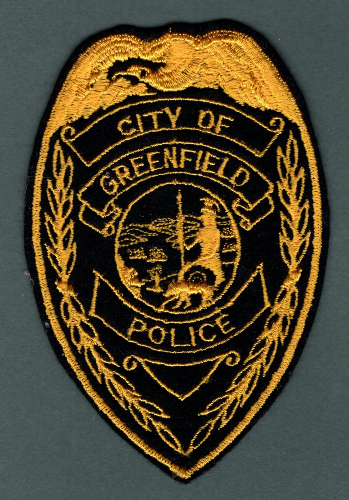 Greenfield California Police Patch