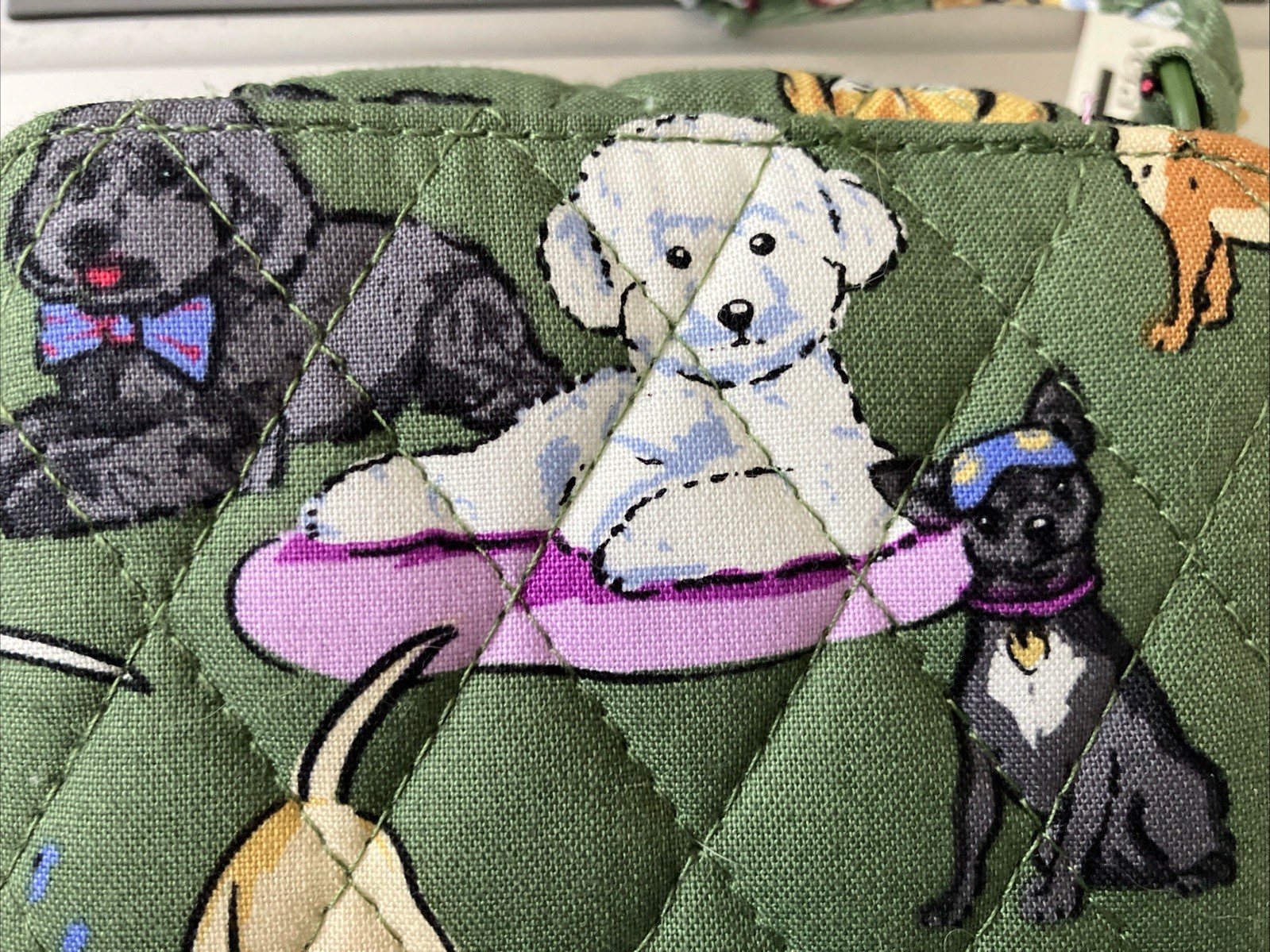 VBERA BRALDEY TRAVEL PILL CASE "DOG PARK" ***ACTUAL PATTERN***