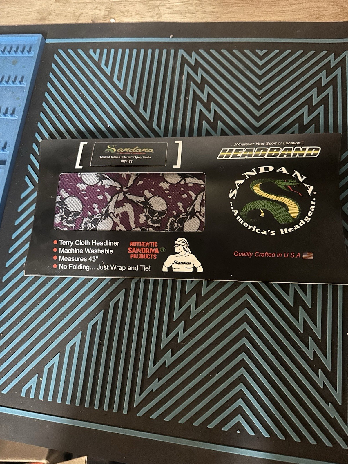 Sandana Limited Edition "Merlot" Flying Skulls 139/199