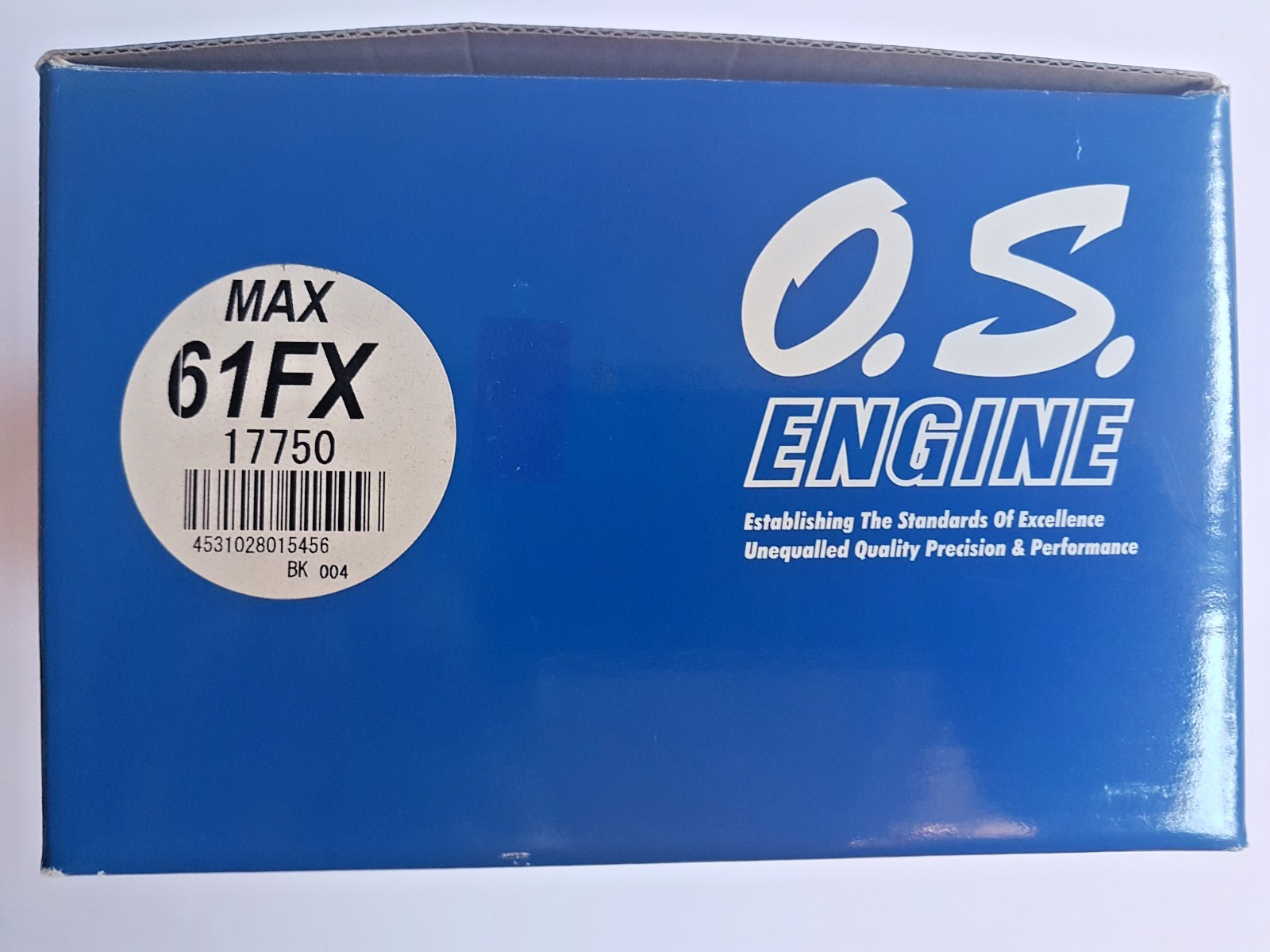 O.S. MAX 61 FX #17750 Two Stroke RC Airplane Engine NIB