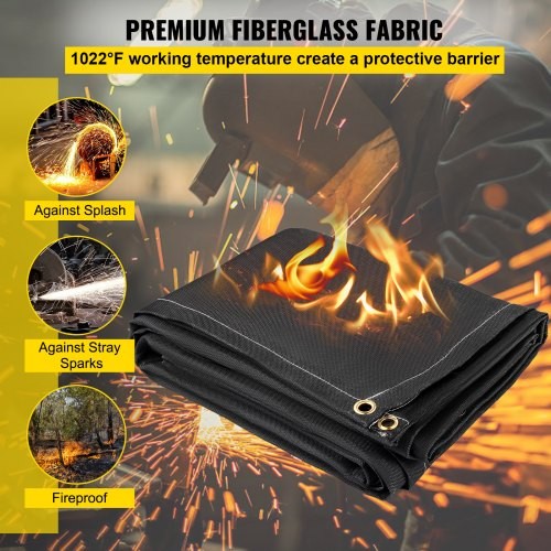 Fire Blankets 2 Pack Welding Blankets 6 x 10 Fire Suppression Blanket