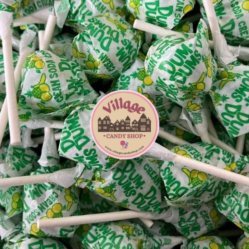 Cream Soda Dum Dums Lollipops - 35 Count
