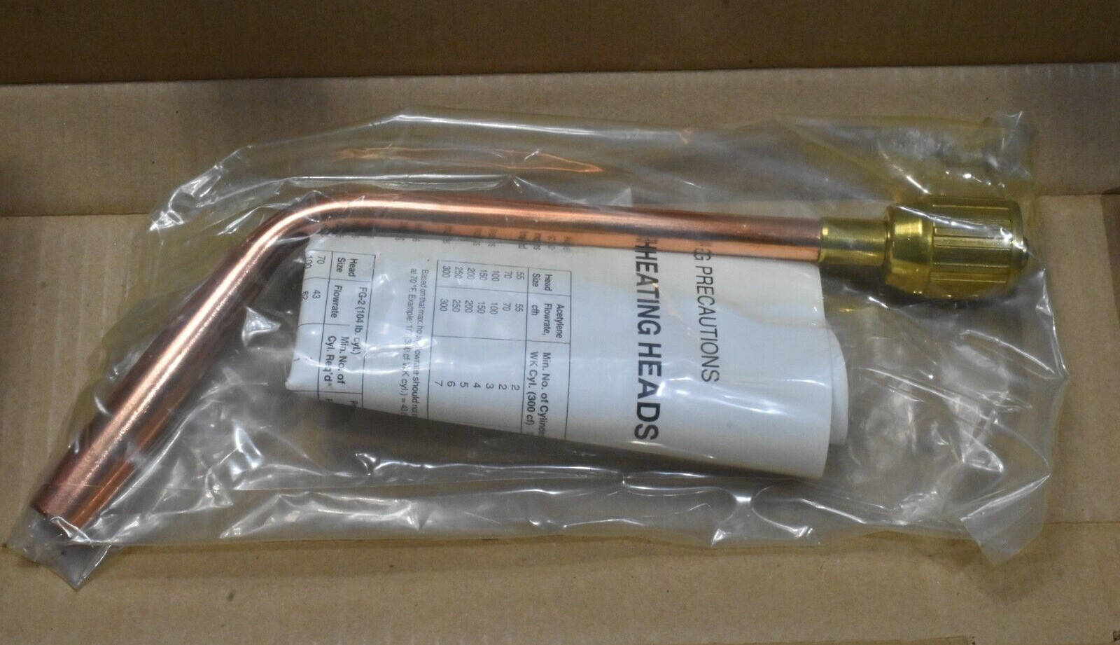 ESAB Purox #55 Multiflame W-300 Heating Head Nozzle Tip 998089 New